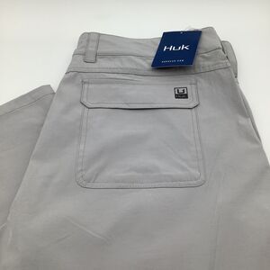 Huk Mens Next Level Fishing Hiking Pants Overcast Grey Size XL NWT